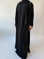 Drape Skirt set: Black