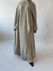 Drape Skirt set: Oat