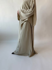 Drape Skirt set: Oat