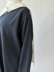 Midnight stripe Abayah