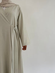 Mink Wrap Abaya