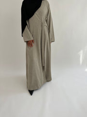 Stone Wrap Abaya