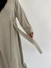 Stone Wrap Abaya