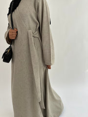 Stone Wrap Abaya