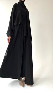 BLACK TRENCH ABAYA