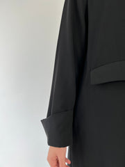 BLACK TRENCH ABAYA